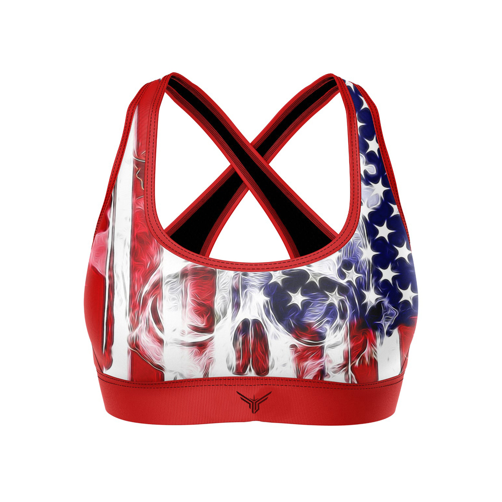 Customized Sublimation Sports Bra